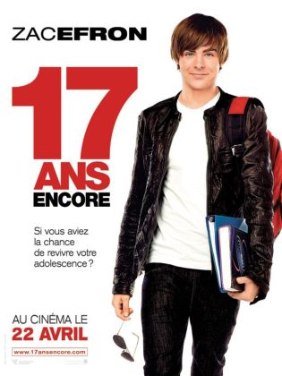 Affiche Poster de 17 ans encore again avec Zac Efron et Michelle Trachtenberg 2009