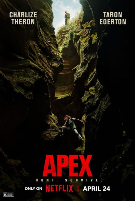 Affiche Poster de Apex avec Charlize Theron et Taron Egerton 2026