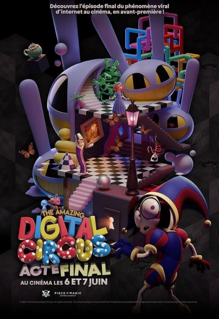 The Amazing Digital Circus : Acte Final - Streaming. 1 Affiche Poster de The Amazing Digital Circus : Acte Final 2026