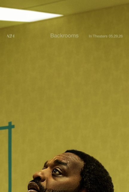 Backrooms - Photos et affiches. 3 Affiche Poster de Backrooms avec Chiwetel Ejiofor et Renate Reinsve 2026
