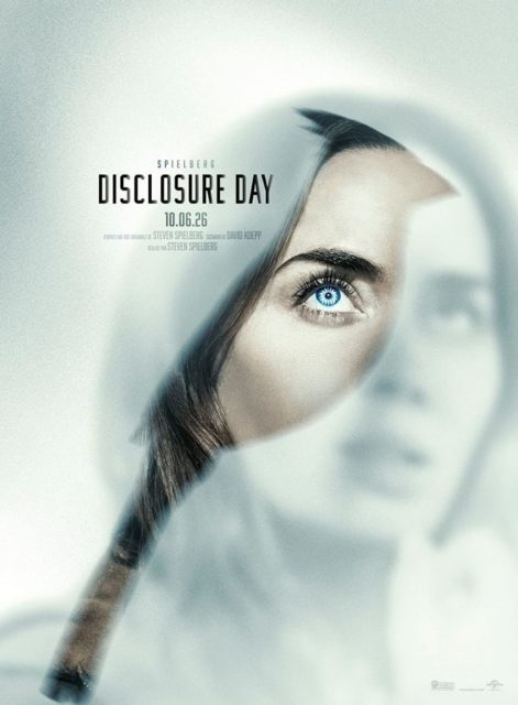 Disclosure Day - Streaming. 1 Affiche Poster de Disclosure Day avec Emily Blunt Josh O'Connor et Colin Firth 2026