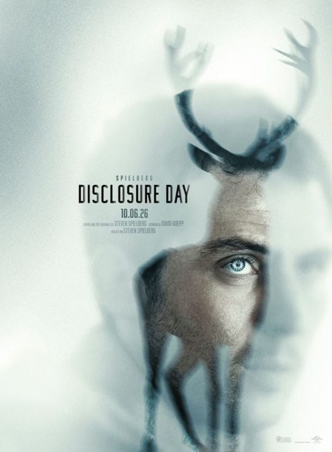 Disclosure Day - Photos et affiches. 2 Affiche Poster de Disclosure Day avec Emily Blunt Josh O'Connor et Colin Firth 2026