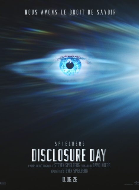 Disclosure Day - Photos et affiches. 3 Affiche Poster de Disclosure Day avec Emily Blunt Josh O'Connor et Colin Firth 2026