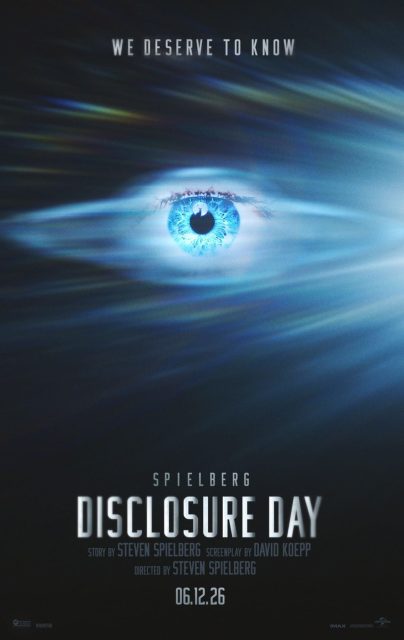 Disclosure Day - Photos et affiches. 6 Affiche Poster de Disclosure Day avec Emily Blunt Josh O'Connor et Colin Firth 2026
