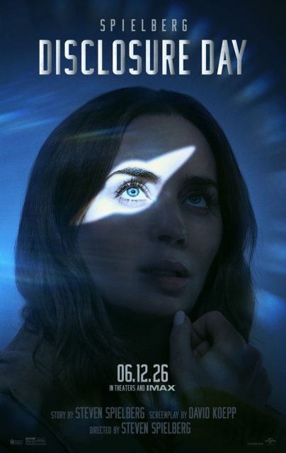 Disclosure Day - Photos et affiches. 10 Affiche Poster de Disclosure Day avec Emily Blunt Josh O'Connor et Colin Firth 2026
