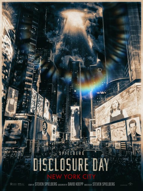 Disclosure Day - Photos et affiches. 15 Affiche Poster de Disclosure Day avec Emily Blunt Josh O'Connor et Colin Firth 2026