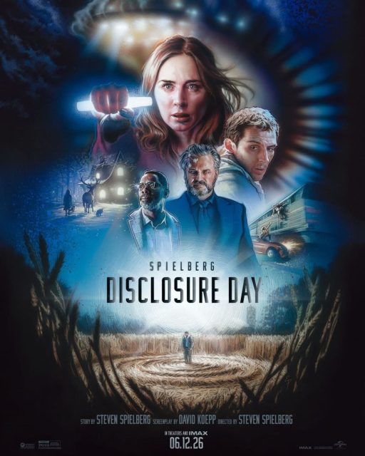 Disclosure Day - Photos et affiches. 16 Affiche Poster de Disclosure Day avec Emily Blunt Josh O'Connor et Colin Firth 2026