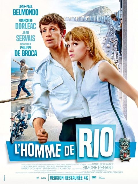 L'homme de Rio - Streaming. 1 Affiche Poster de L'homme de Rio avec Jean-Paul Belmondo Françoise Dorléac et Jean Servais 1964