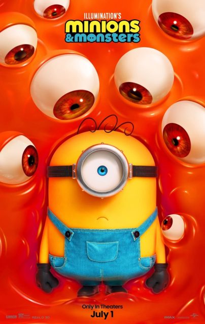 Des Minions et des monstres - Photos et affiches. 3 Affiche Poster de Des Minions et des monstres 2026