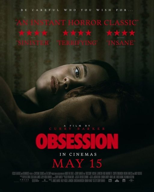 Obsession - Photos et affiches. 3 Affiche Poster de Obsession avec Michael Johnston et Inde Navarrette 2026