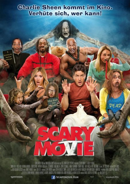 Scary Movie 5 - Photos et affiches. 3 Affiche Poster de Scary Movie 5 avec Ashley Tisdale et Simon Rex 2013