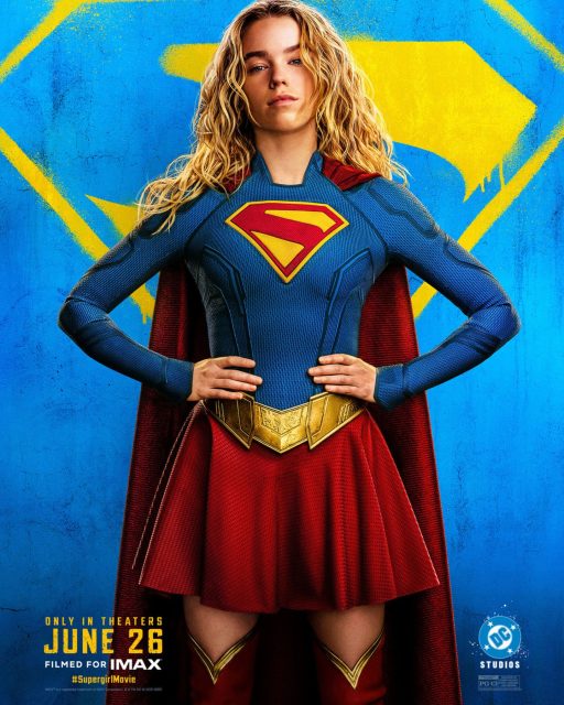 Supergirl (2026). 23 Affiche Poster de Supergirl avec Milly Alcock 2026