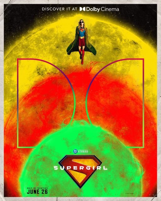 Supergirl (2026). 30 Affiche Poster de Supergirl avec Milly Alcock 2026