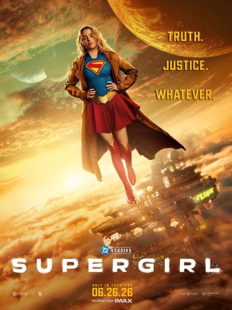 Supergirl (2026). 33 Affiche Poster de Supergirl avec Milly Alcock 2026