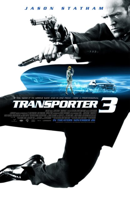 Le transporteur 3 - Photos et affiches. 2 Affiche Poster de Le transporteur 3 avec Jason Statham et Natalya Rudakova 2008