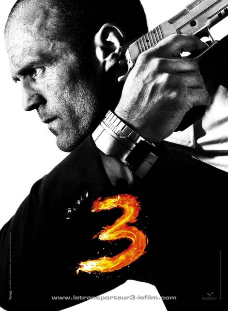 Le transporteur 3 - Photos et affiches. 4 Affiche Poster de Le transporteur 3 avec Jason Statham et Natalya Rudakova 2008
