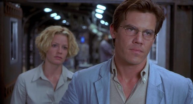 Hollow man : l'homme sans ombre - Photos et affiches. 15 Kevin Bacon Elisabeth Shue et Josh Brolin dans Hollow man : l'homme sans ombre 2000