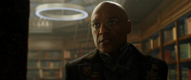 Mortal Engines - Photos et affiches. 17 Hera Hilmar Robert Sheehan et Hugo Weaving dans Mortal Engines 2018