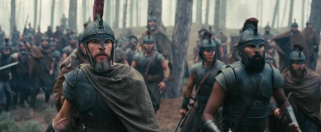 L'Odyssée. 6 Matt Damon Tom Holland et Anne Hathaway dans L'Odyssée Odyssey 2026
