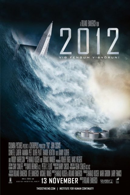 2012 - Photos et affiches. 4 Affiche Poster de 2012 John Cusack et Chiwetel Ejiofor 2009