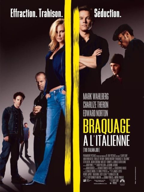 Braquage à l'italienne - Streaming. 1 Affiche Poster de Braquage à l'italienne Italian Job avec Mark Wahlberg Jason Statham et Charlize Theron 2003