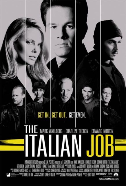 Braquage à l'italienne - Photos et affiches. 3 Affiche Poster de Braquage à l'italienne Italian Job avec Mark Wahlberg Jason Statham et Charlize Theron 2003