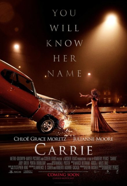 Carrie : la vengeance - Photos et affiches. 3 Affiche Poster de Carrie : la vengeance avec Chloë Grace Moretz et Julianne Moore 2013