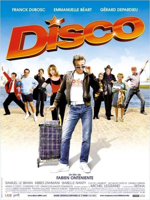 Disco - Streaming. 1 Affiche Poster de Disco avec Franck Dubosc Emmanuelle Béart et Gérard Depardieu 2008