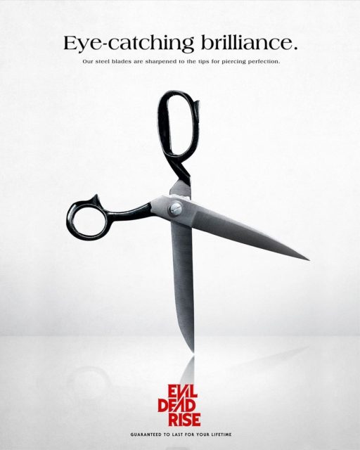 Evil Dead Rise - Photos et affiches. 7 Affiche Poster de Evil Dead Rise avec Alyssa Sutherland et Lily Sullivan 2023