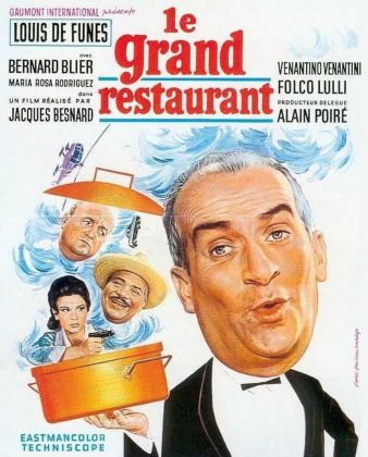 Affiche Poster de Le grand restaurant avec Louis de Funès Bernard Blier et Maria-Rosa Rodriguez 1966