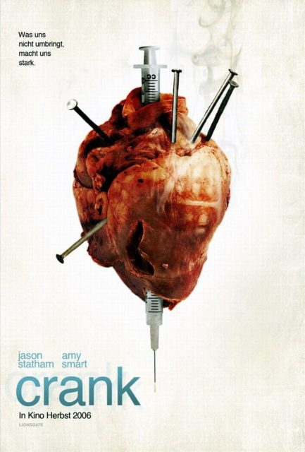 Hyper Tension. 17 Affiche Poster de Hyper Tension Crank avec Jason Statham et Amy Smart 2006