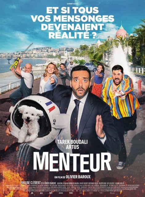 Menteur - Streaming. 1 Affiche Poster de Menteur avec Tarek Boudali Artus et Pauline Clément 2022