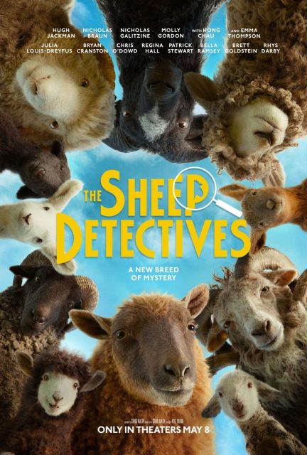 Les moutons détectives - Photos et affiches. 2 Affiche Poster de Les moutons détectives Sheep avec Hugh Jackman et Emma Thompson 2026
