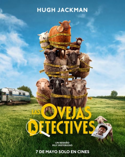 Les moutons détectives - Photos et affiches. 4 Affiche Poster de Les moutons détectives Sheep avec Hugh Jackman et Emma Thompson 2026