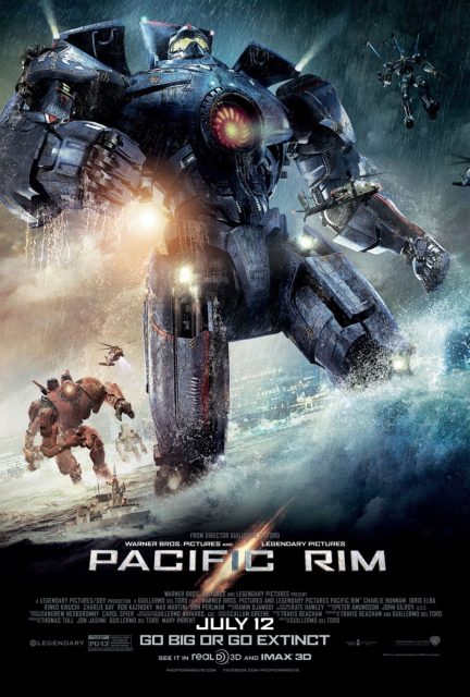 Pacific Rim. 16 Affiche Poster de Pacific Rim avec Charlie Hunnam Rinko Kikuchi et Idris Elba 2013