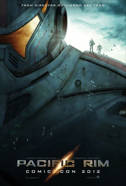 Pacific Rim. 18 Affiche Poster de Pacific Rim avec Charlie Hunnam Rinko Kikuchi et Idris Elba 2013