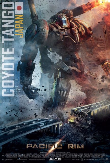 Pacific Rim. 23 Affiche Poster de Pacific Rim avec Charlie Hunnam Rinko Kikuchi et Idris Elba 2013