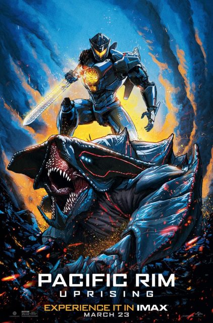 Pacific Rim: Uprising - Photos et affiches. 7 Affiche Poster de Pacific Rim: Uprising avec John Boyega Scott Eastwood et Cailee Spaeny 2018