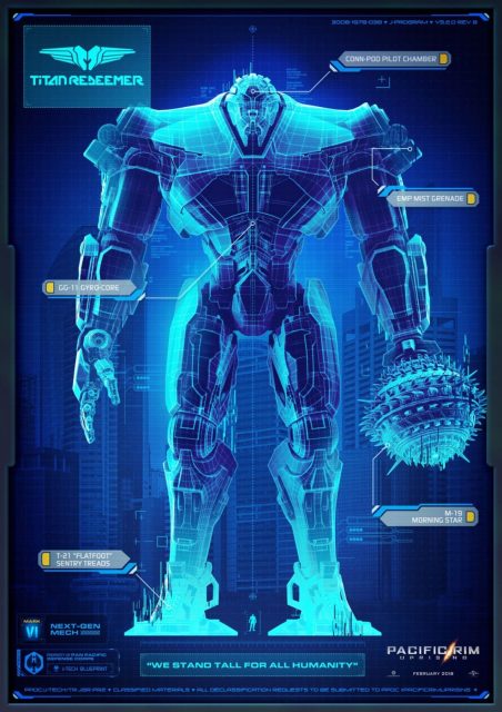 Pacific Rim: Uprising - Photos et affiches. 16 Affiche Poster de Pacific Rim: Uprising avec John Boyega Scott Eastwood et Cailee Spaeny 2018