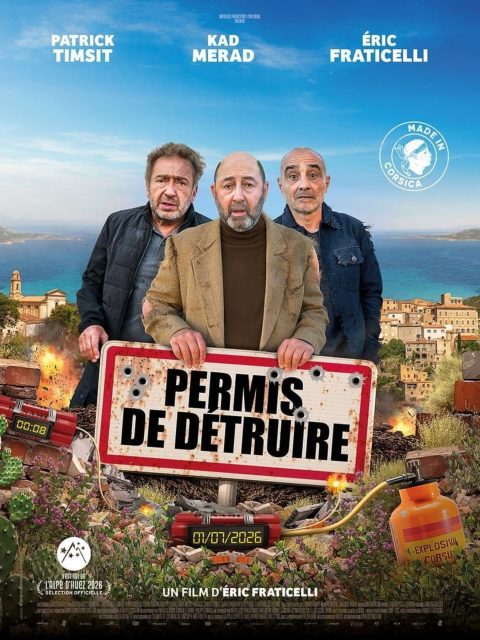 Affiche Poster de Permis de détruire avec Kad Merad Patrick Timsit et Eric Fraticelli 2026