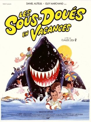 Affiche Poster de Les sous-doués en vacances avec Guy Marchand Daniel Auteuil et Grace De Capitani 1982