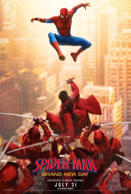 Spider-Man : brand new day - Photos et affiches. 3 Affiche Poster de Spider-Man : brand new day avec Tom Holland Jon Bernthal et Mark Ruffalo 2026