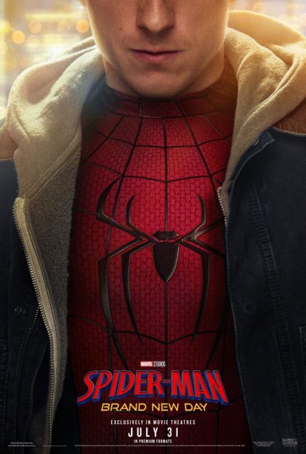 Spider-Man : brand new day - Photos et affiches. 4 Affiche Poster de Spider-Man : brand new day avec Tom Holland Jon Bernthal et Mark Ruffalo 2026