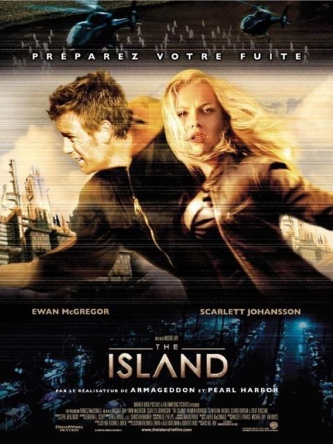 The Island - Streaming. 1 Affiche Poster de The Island avec Ewan McGregor et Scarlett Johansson 2005