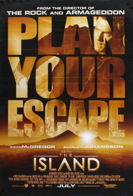 The Island - Photos et affiches. 3 Affiche Poster de The Island avec Ewan McGregor et Scarlett Johansson 2005