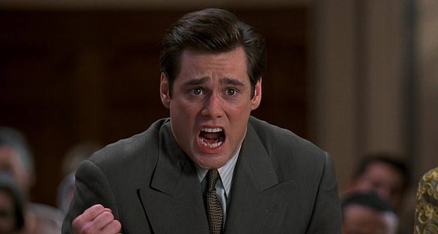 Menteur, menteur. 3 Jim Carrey Maura Tierney et Justin Cooper dans Menteur Liar 1997