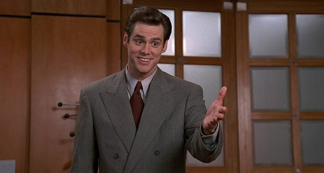 Menteur, menteur. 5 Jim Carrey Maura Tierney et Justin Cooper dans Menteur Liar 1997