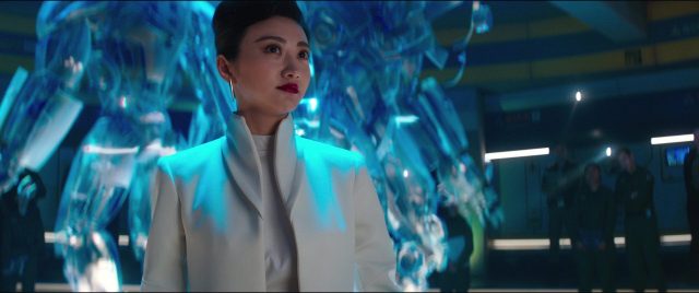 Pacific Rim: Uprising - Photos et affiches. 31 John Boyega Scott Eastwood et Cailee Spaeny dans Pacific Rim: Uprising 2018