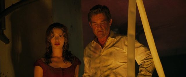 Poséidon. 3 Kurt Russell Josh Lucas et Emmy Rossum dans Poséidon 2018
