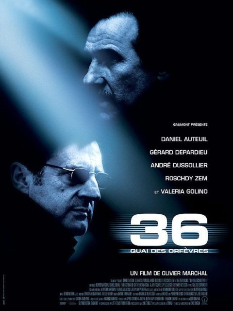 36 quai des Orfèvres - Streaming. 1 Affiche Poster de 36 quai des Orfèvres avec Daniel Auteuil Gérard Depardieu et André Dussollier 2004